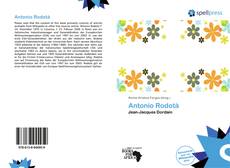 Portada del libro de Antonio Rodotà