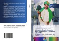 Copertina di Literature, Muslim Societies and Contemporary Challenges VOLUME 1