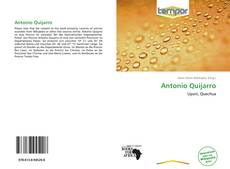 Portada del libro de Antonio Quijarro