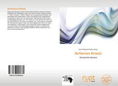 Buchcover von Antonios Kriezis