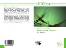 Capa do livro de Antonio van Diemen 