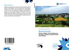 Portada del libro de Bolechówko