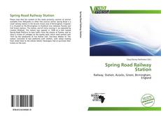 Bookcover of Spring Road Railway Station