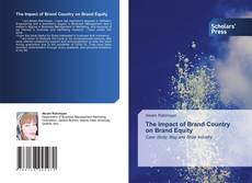 The Impact of Brand Country on Brand Equity kitap kapağı