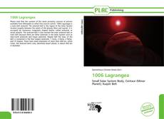 Portada del libro de 1006 Lagrangea