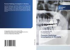 Forensic Radiology Investigation In Dentistry kitap kapağı