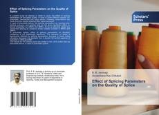 Copertina di Effect of Splicing Parameters on the Quality of Splice