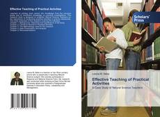 Effective Teaching of Practical Activities kitap kapağı