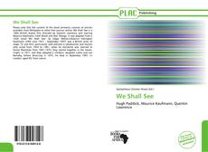 Portada del libro de We Shall See