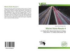 Portada del libro de Maine State Route 4