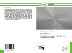 Portada del libro de We Shine