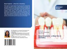 Basal Implants - a New Era in Dentistry kitap kapağı