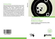 Capa do livro de Antonius Niger 