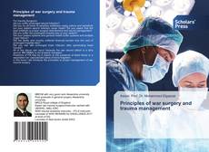 Principles of war surgery and trauma management kitap kapağı