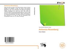 Bookcover of Antonius Rüsenberg