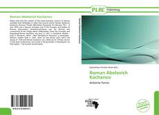 Capa do livro de Roman Abelevich Kachanov 