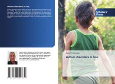 Copertina di Autism disorders in Iraq