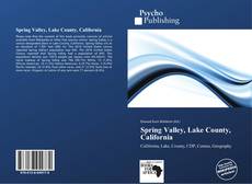 Buchcover von Spring Valley, Lake County, California