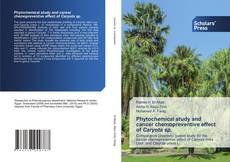 Copertina di Phytochemical study and cancer chemopreventive effect of Caryota sp.