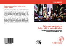 Buchcover von Telecommunications Policy of the United States