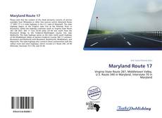 Capa do livro de Maryland Route 17 