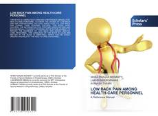 Copertina di LOW BACK PAIN AMONG HEALTH-CARE PERSONNEL