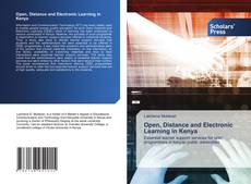 Copertina di Open, Distance and Electronic Learning in Kenya