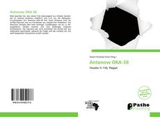 Capa do livro de Antonow OKA-38 