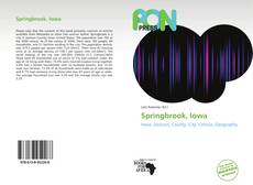 Capa do livro de Springbrook, Iowa 