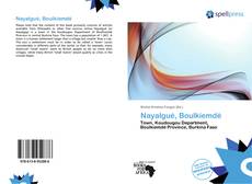 Portada del libro de Nayalgué, Boulkiemdé