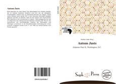 Capa do livro de Antons Justs 