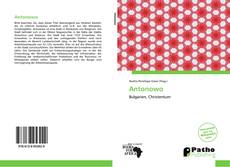 Capa do livro de Antonowo 