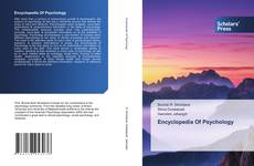 Encyclopedia Of Psychology的封面