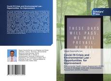 Обложка Covid-19 Crisis and Environmental Law -Opportunities for Improvement