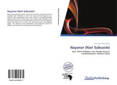 Capa do livro de Nayanar (Nair Subcaste) 