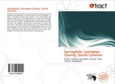 Portada del libro de Springdale, Lexington County, South Carolina