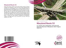 Capa do livro de Maryland Route 53 