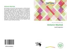 Portada del libro de Antonín Machek