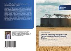 Copertina di Factors Affecting Integration of Farmers In Companies' Supply Chains