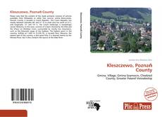 Bookcover of Kleszczewo, Poznań County