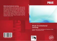 Bookcover of Weak Gravitational Lensing