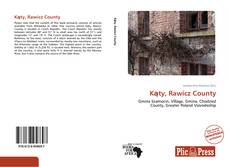 Capa do livro de Kąty, Rawicz County 