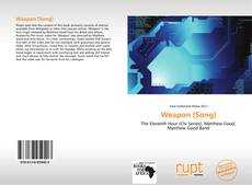 Copertina di Weapon (Song)