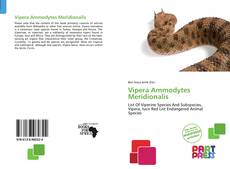 Bookcover of Vipera Ammodytes Meridionalis