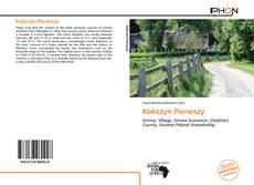 Capa do livro de Kokczyn Pierwszy 