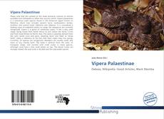 Borítókép a  Vipera Palaestinae - hoz