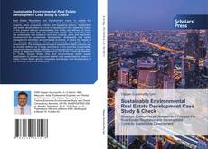 Sustainable Environmental Real Estate Development Case Study & Check kitap kapağı