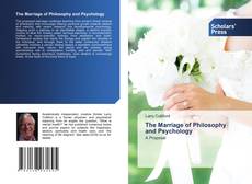 Обложка The Marriage of Philosophy and Psychology