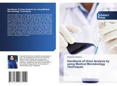 Обложка Handbook of Urine Analysis by using Medical Microbiology Techniques