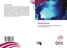 Capa do livro de Weaponlord 